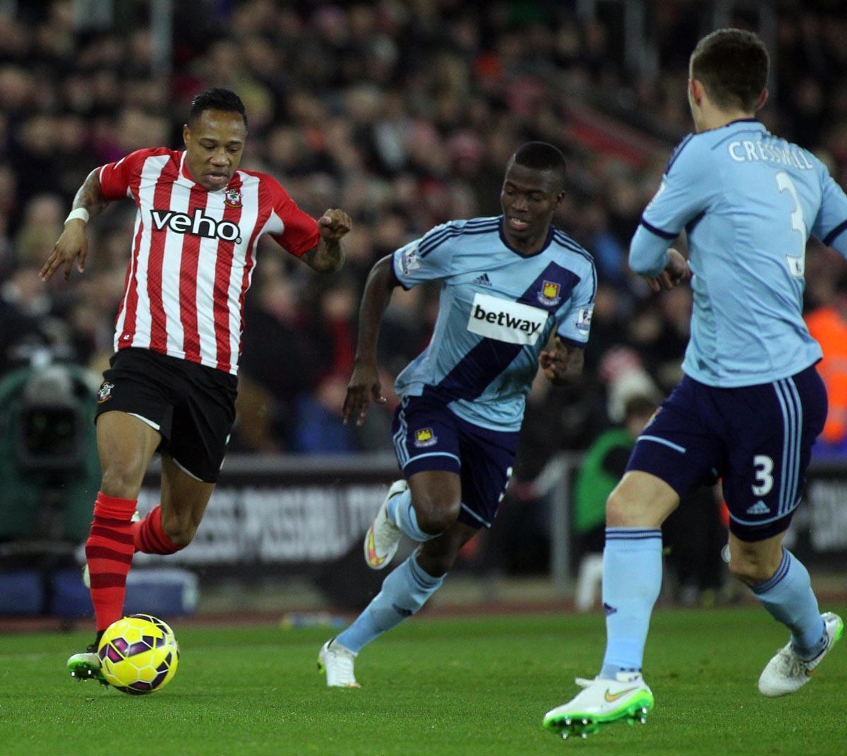 Pictures from Saints 0-0 draw against West Ham