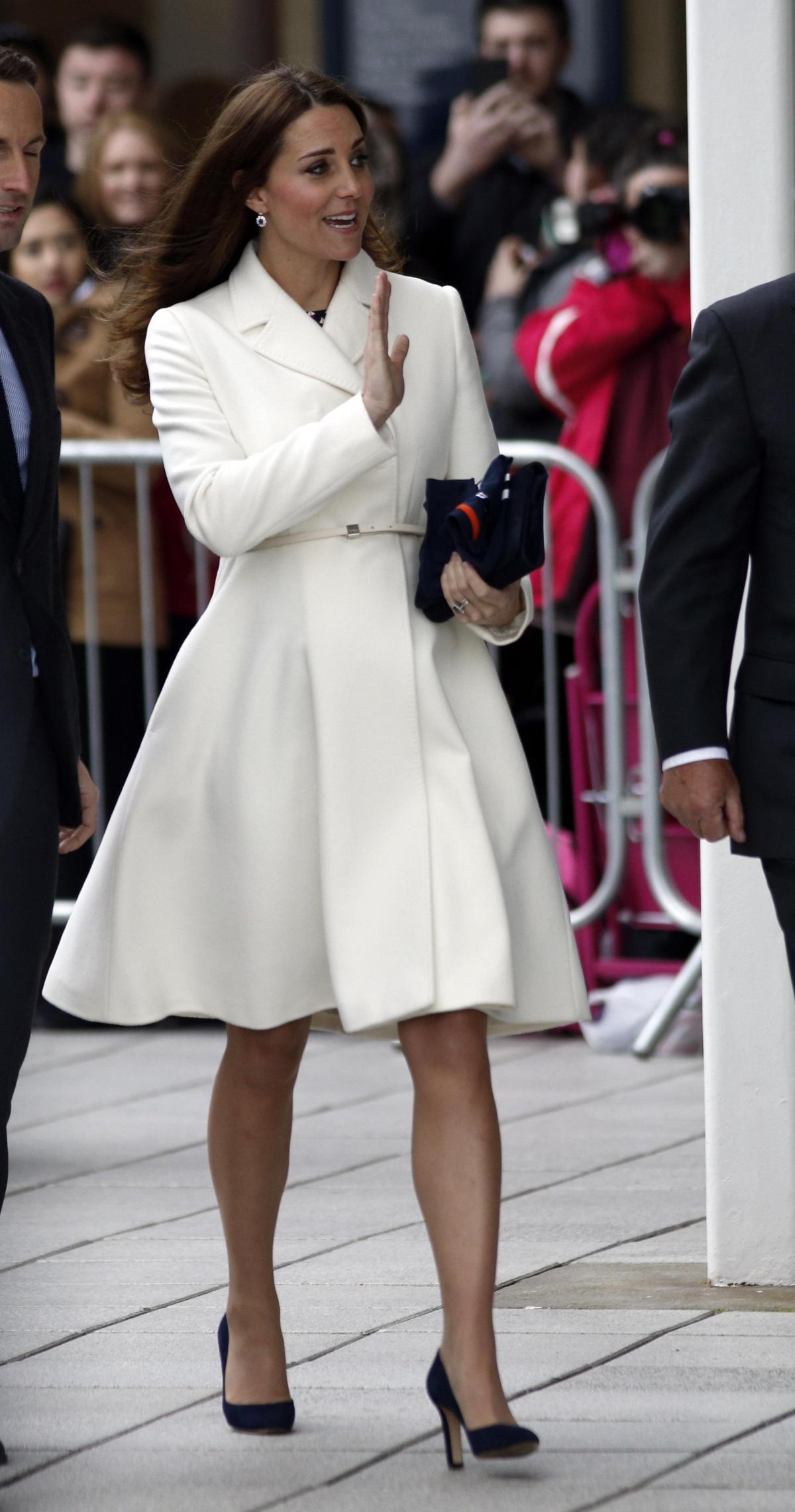 Duchess of Cambridge in Hampshire.