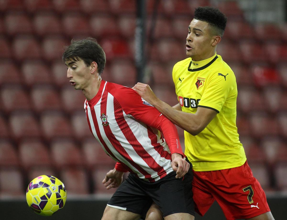Picture from Saints v Watford U21s. The unauthorised downloading, editing, copying or distribution of this image is strictly prohibited.