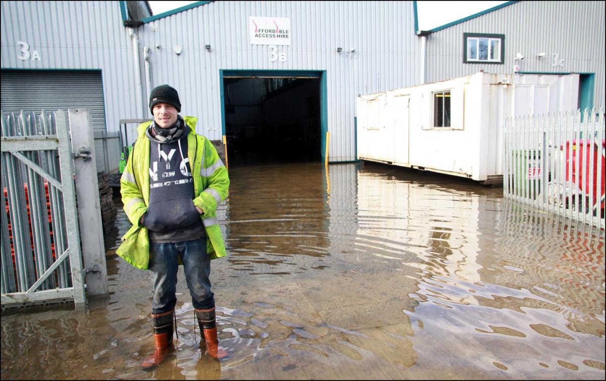 Flooding in Romsey