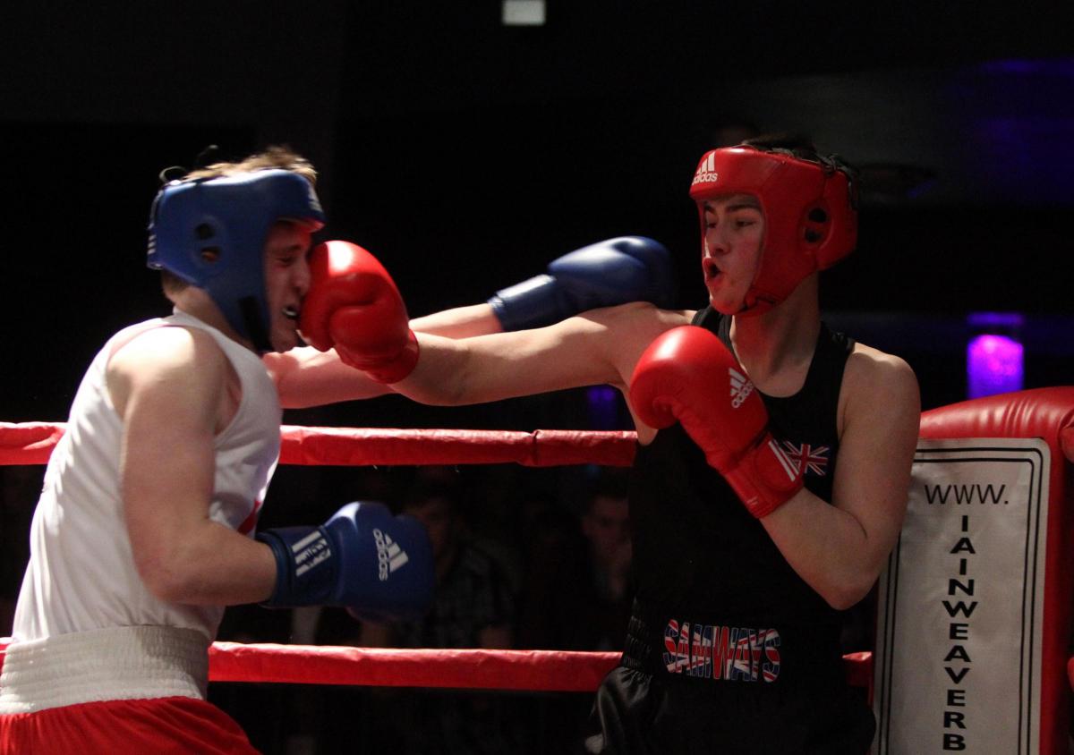 Golden Ring ABC v Royal Navy boxing.