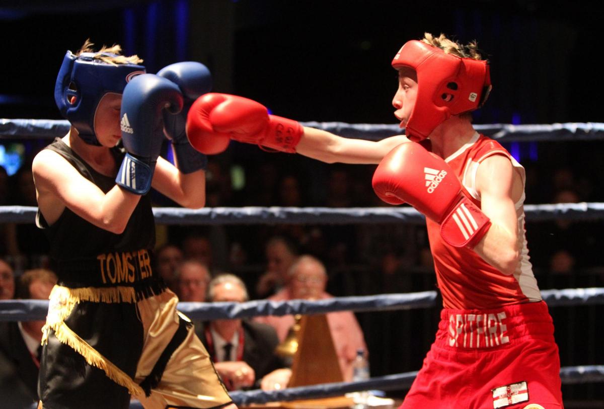 Golden Ring ABC v Royal Navy boxing.