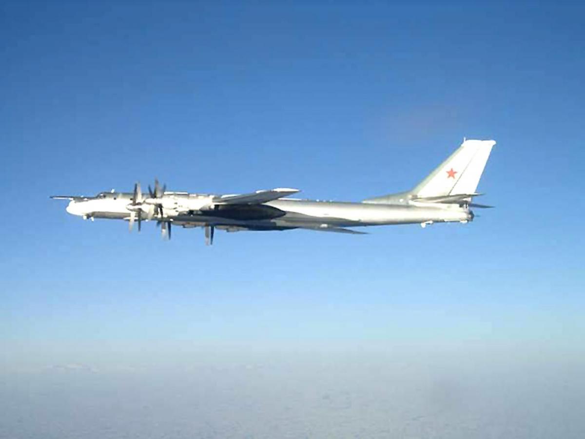 Pictures of TU-95 Russian Bombers