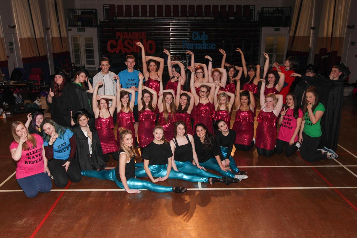 Itchen Sixth Form College. Picture from Rock Challenge 2015.