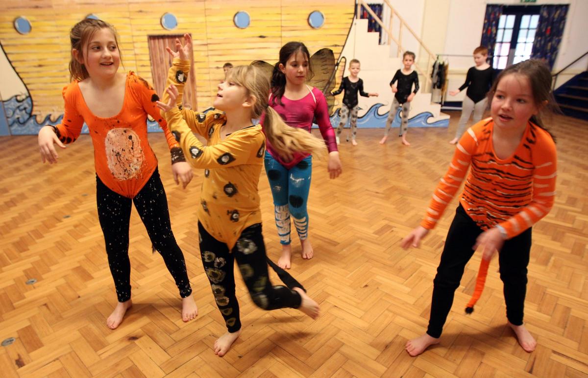Stanmore Primary School. Picture from Rock Challenge 2015.