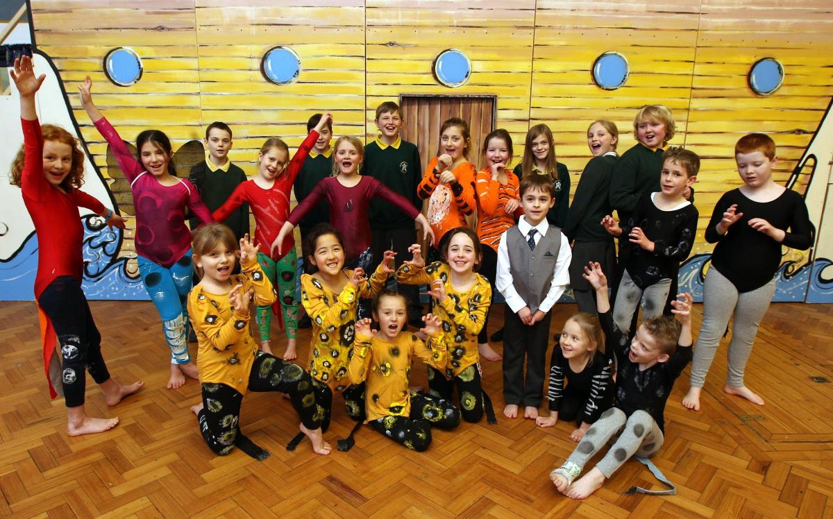 Stanmore Primary School. Picture from Rock Challenge 2015.