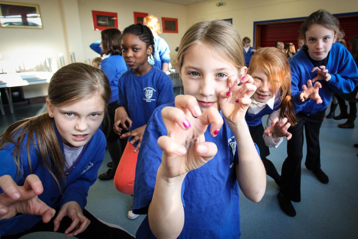 Valentine Primary School. Picture from Rock Challenge 2015.