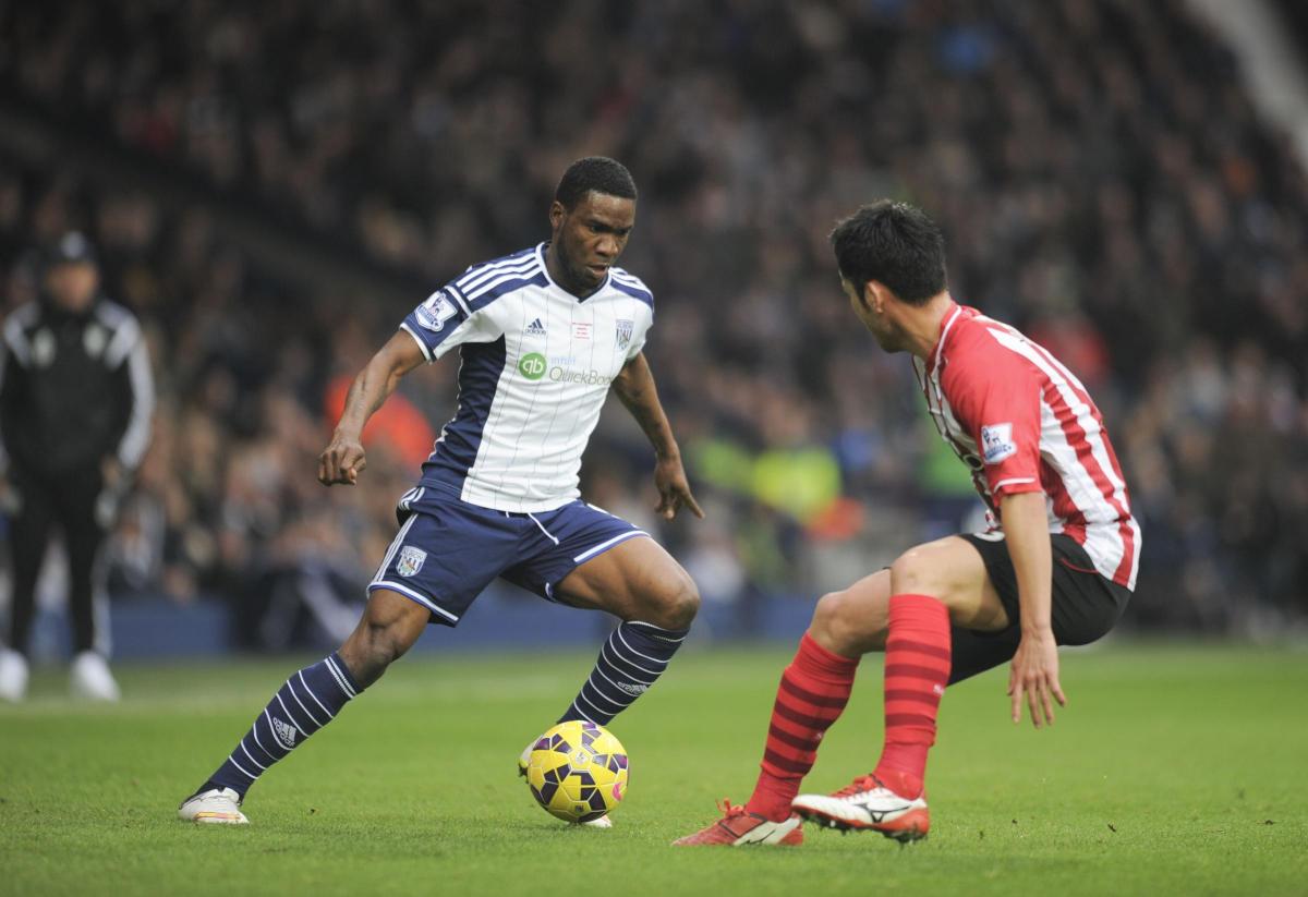 Saints v West Bromwich Albion. The unautorised downloading, editing, copying, or distribution of this image is strictly prohibited.