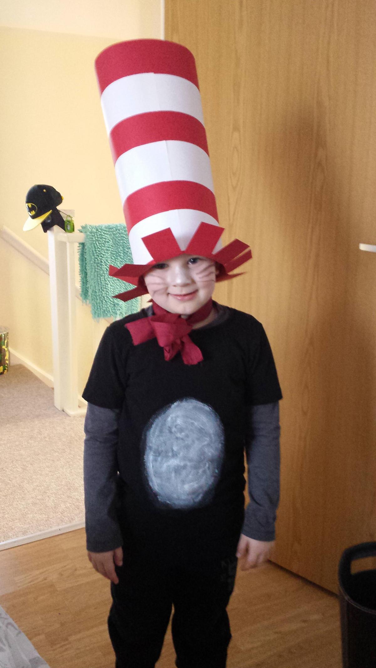 My son, Ethan Langa aged 5, Cat in the Hat.