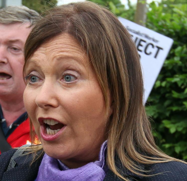 Patricia Culligan (pictured above), UKIP&#39;s Eastleigh parliamentary candidate, said: “I&#39;m sure she [Louise Bloom] will want to consider her position. - 3584499
