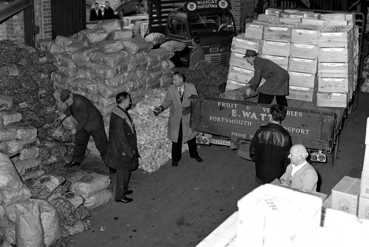 Fruit and Vegetable Market - in 1964