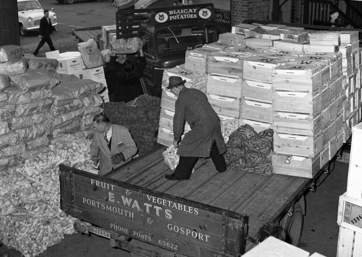 Fruit and Vegetable Market - in 1964