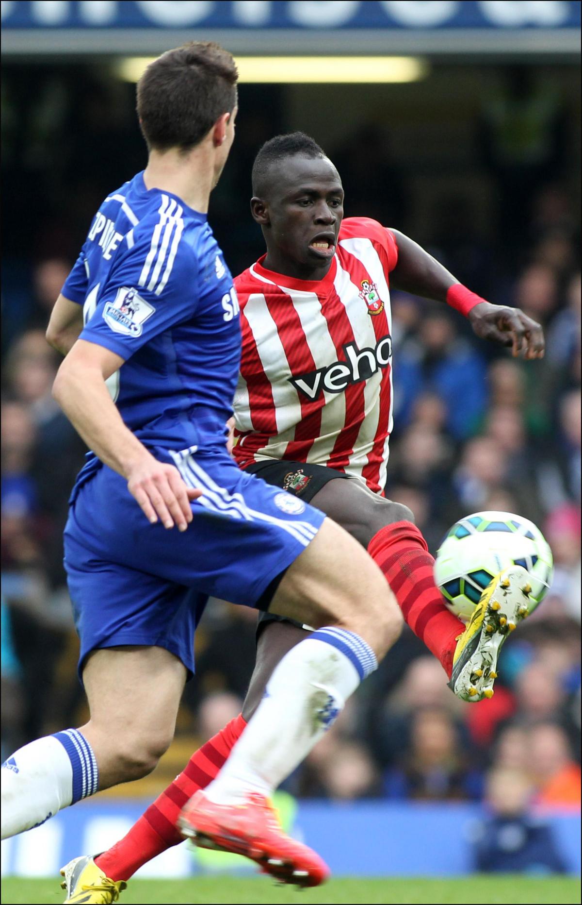Chelsea v Saints. The unauthorised downloading, editing, copying, or distribution of this image is strictly prohibited.