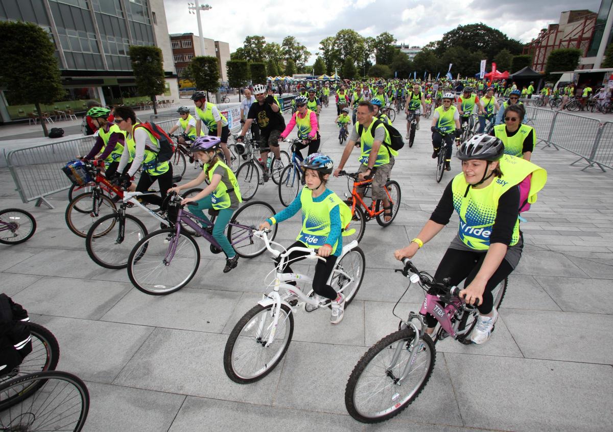 Picture from a past Skyride event