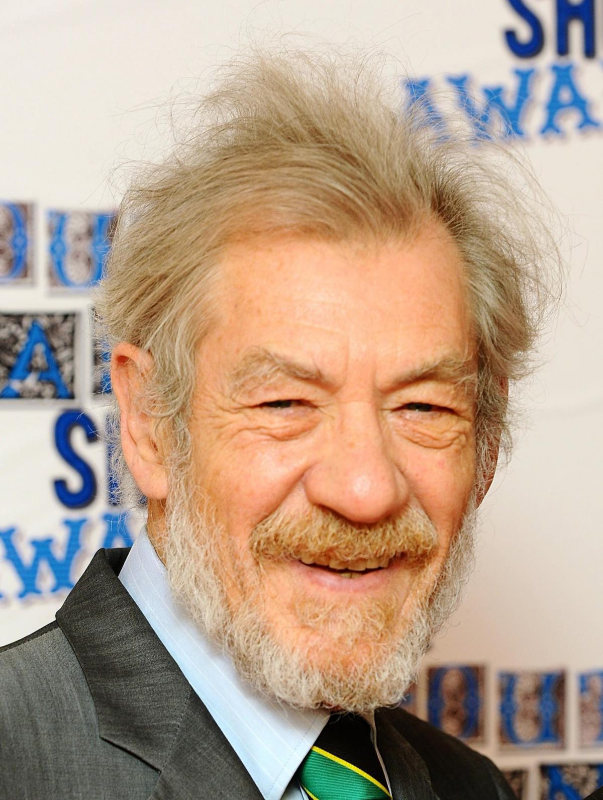 Actor Sir Ian McKellen, with a message saying 'Greetings from Middle Earth', said: "All we have to do is decide what to do with the time that is given to us."