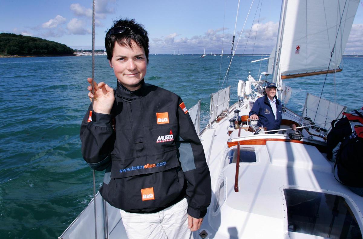 Sailor Dame Ellen MacArthur: "When I was out there I was never alone, there was always a team of people behind me in mind if not in body….. go for it."