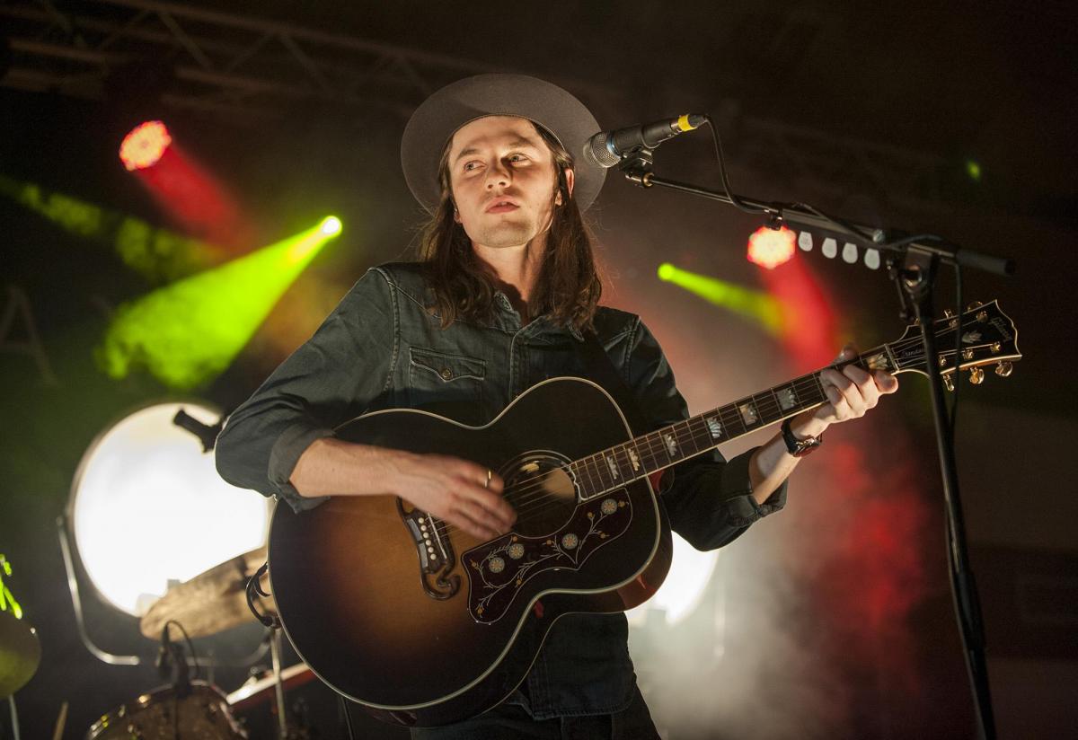 James Bay performing in Hampshire. Picture by www.hollowayphotography.co.uk