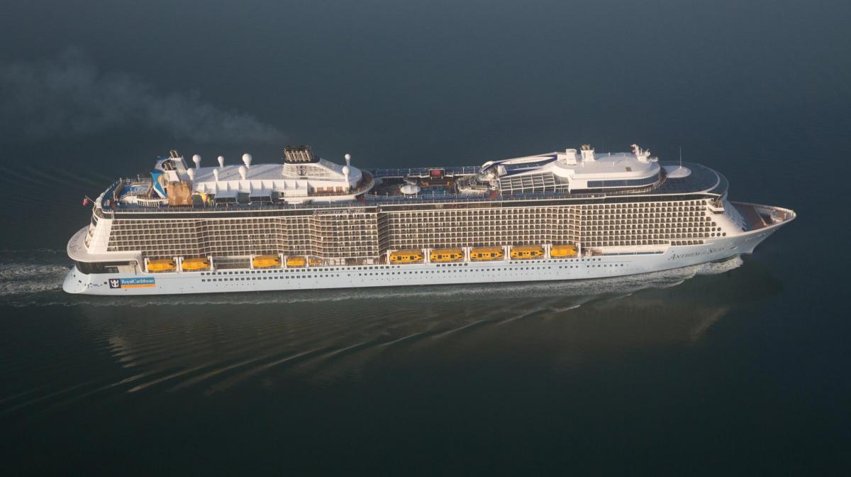 Anthem of the Seas - Picture by Simon Brook-Webb