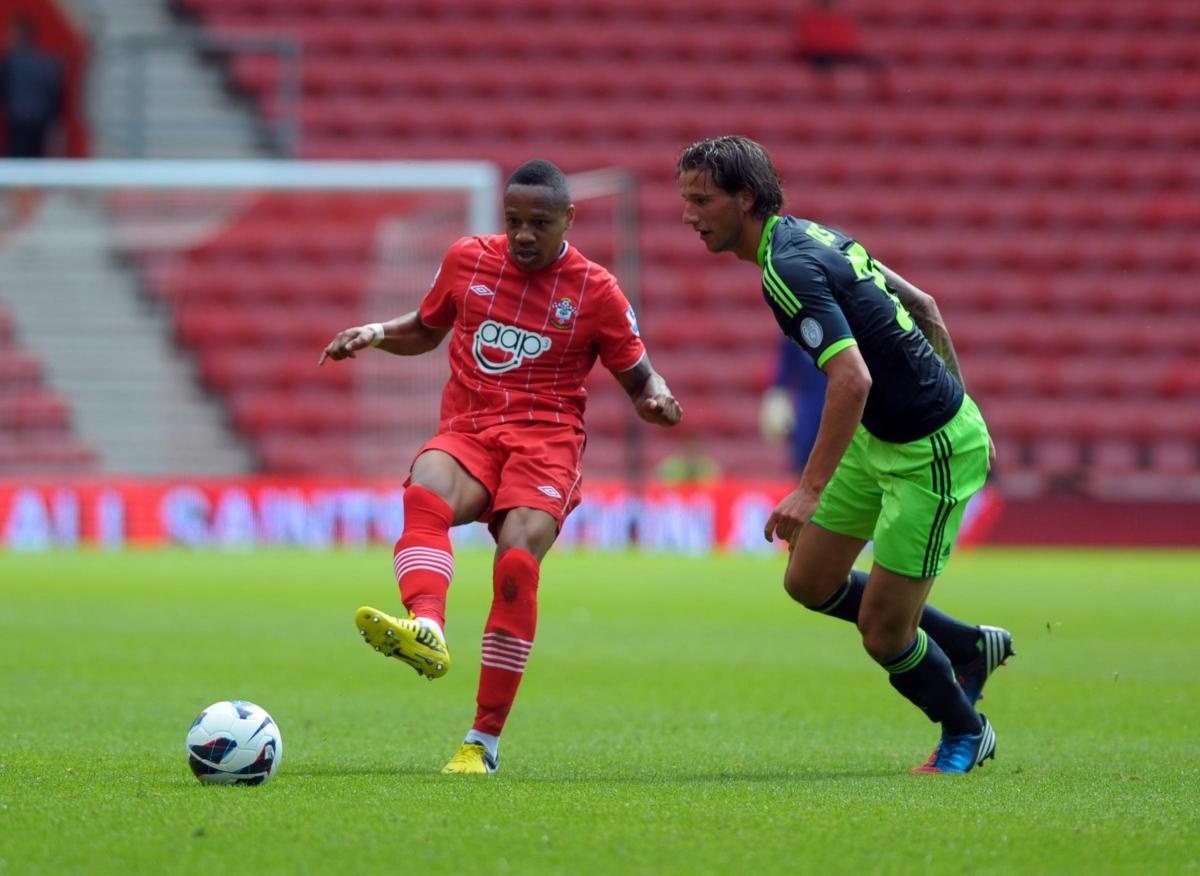 Nathaniel Clyne in action in a pre-season friendly v Ajax, shortly after joining Saints for £2m from Crystal Palace