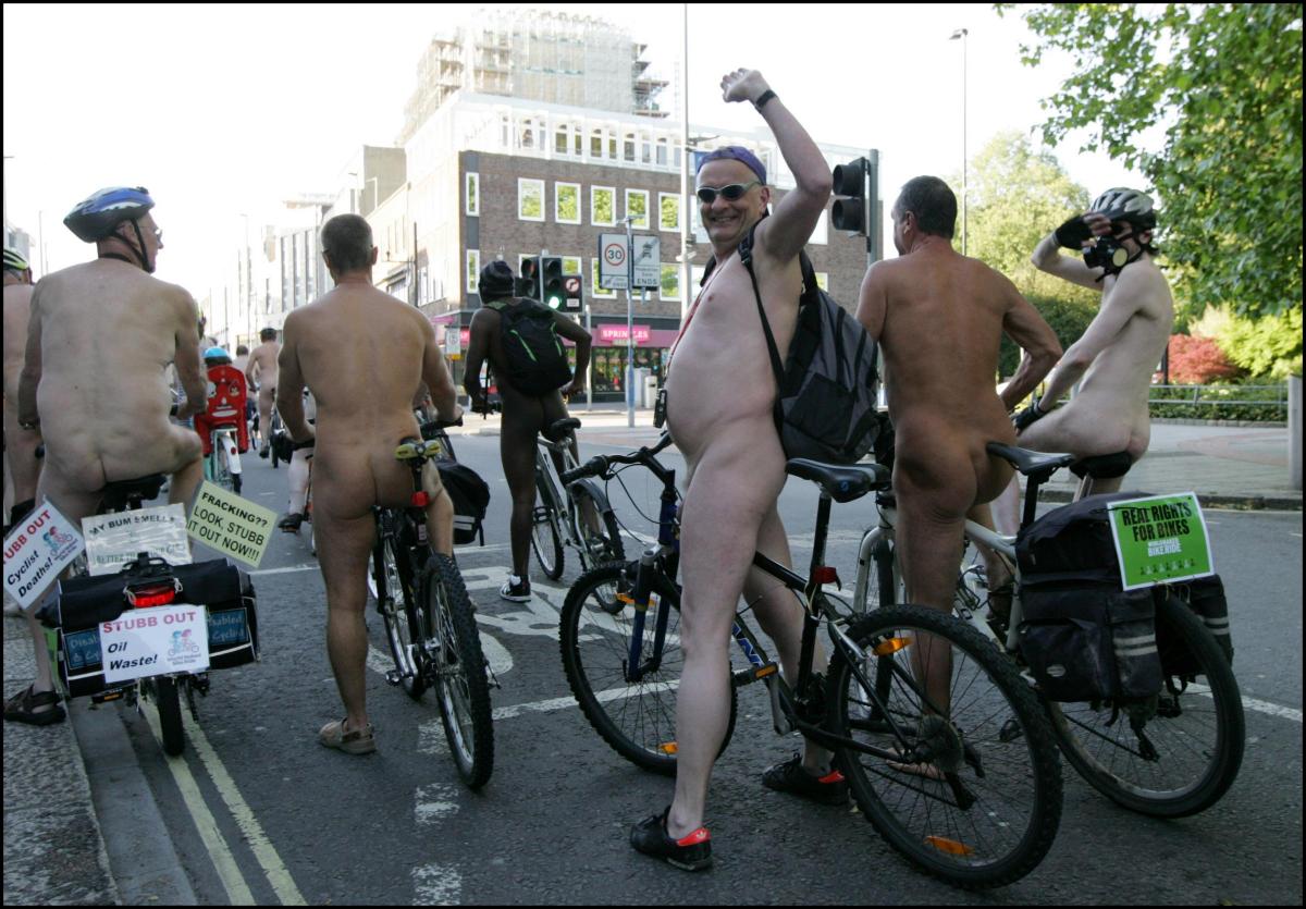 Southampton Naked Bike Ride 2015