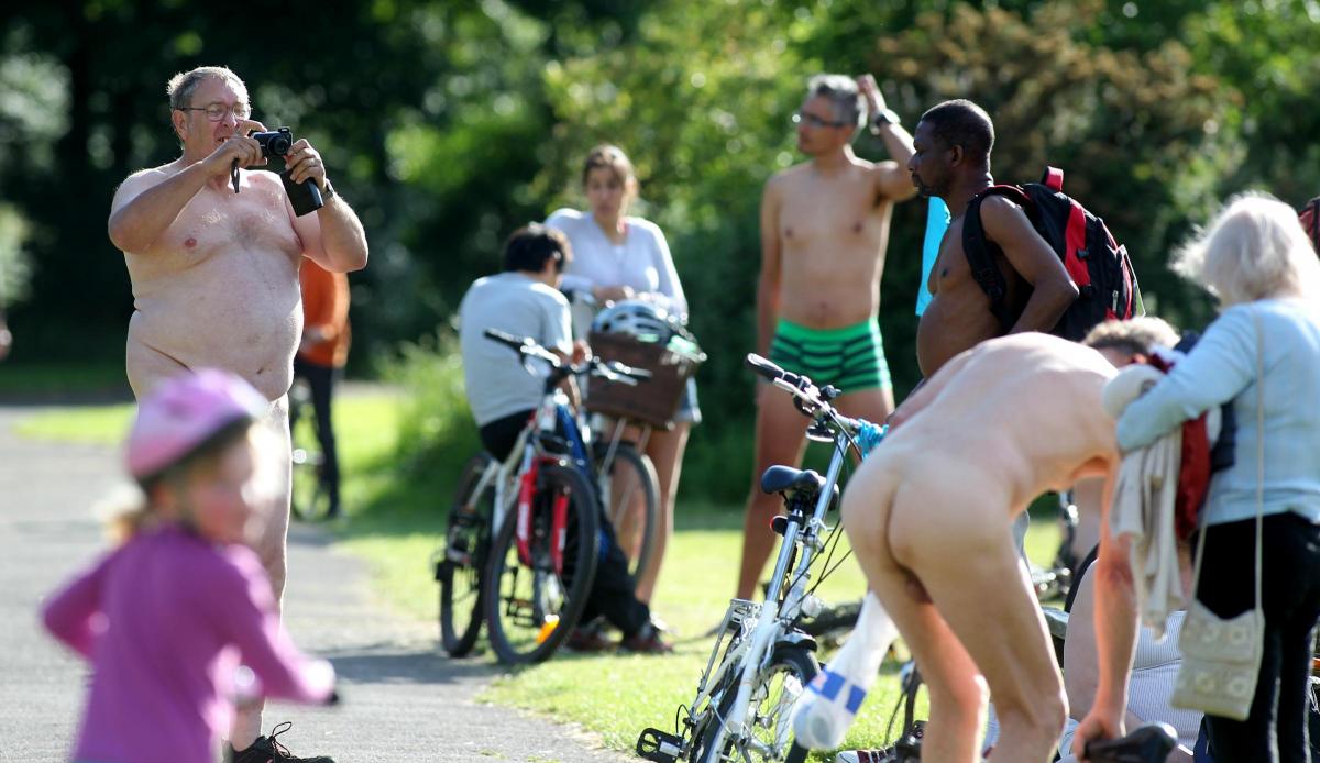 Southampton Naked Bike Ride 2015