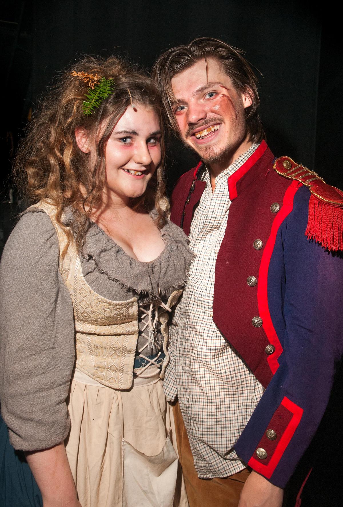 Barton Peveril Les Misérables -Madame Thenadier and Thenadier (Jennifer Walker and James Taylor)
