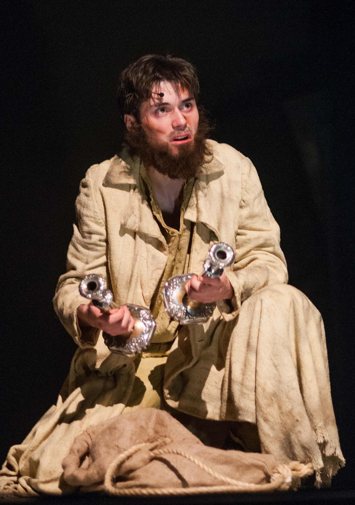 Jean Valjean played by Jack Shaw-Downie