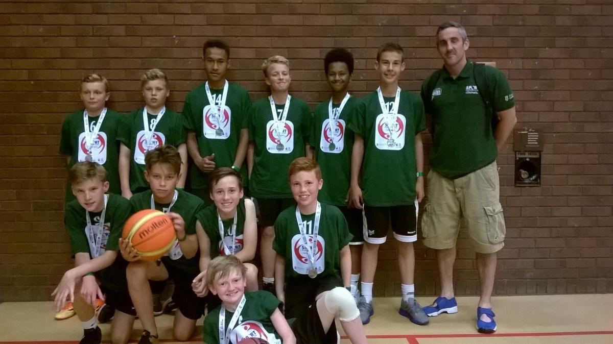 Boys Basketball silver medallists- New Forest