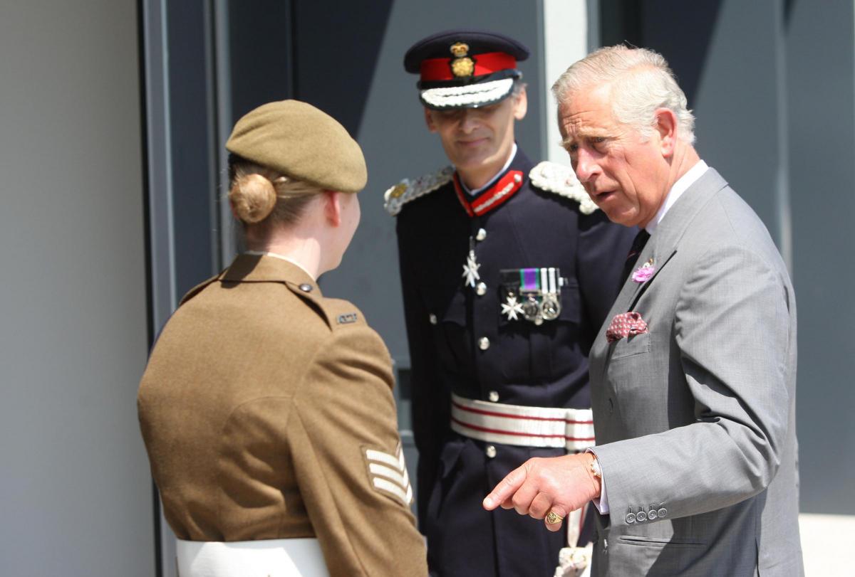 Prince Charles in Hampshire