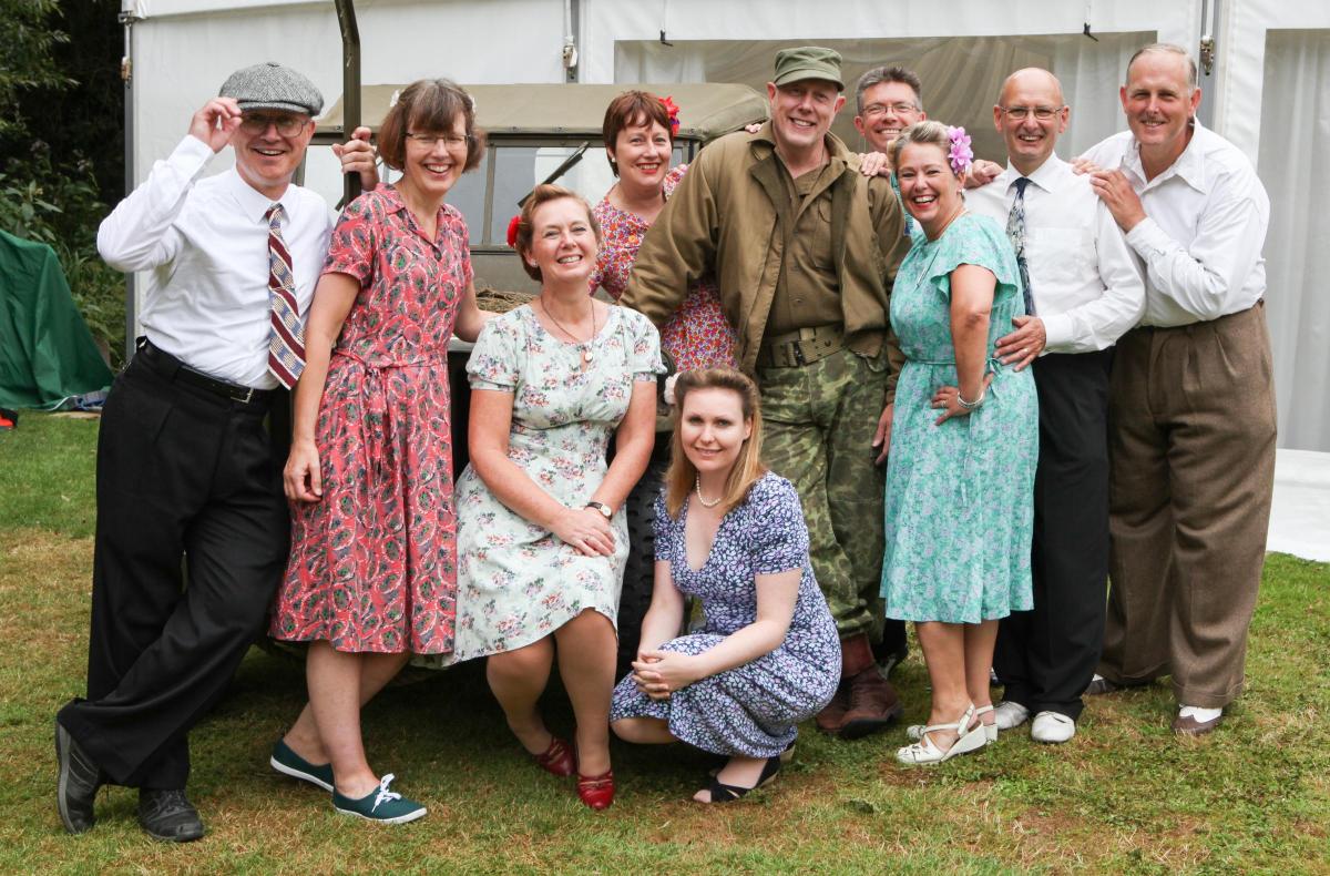Battle of Britain festival held at the Concorde Club garden, Eastleigh