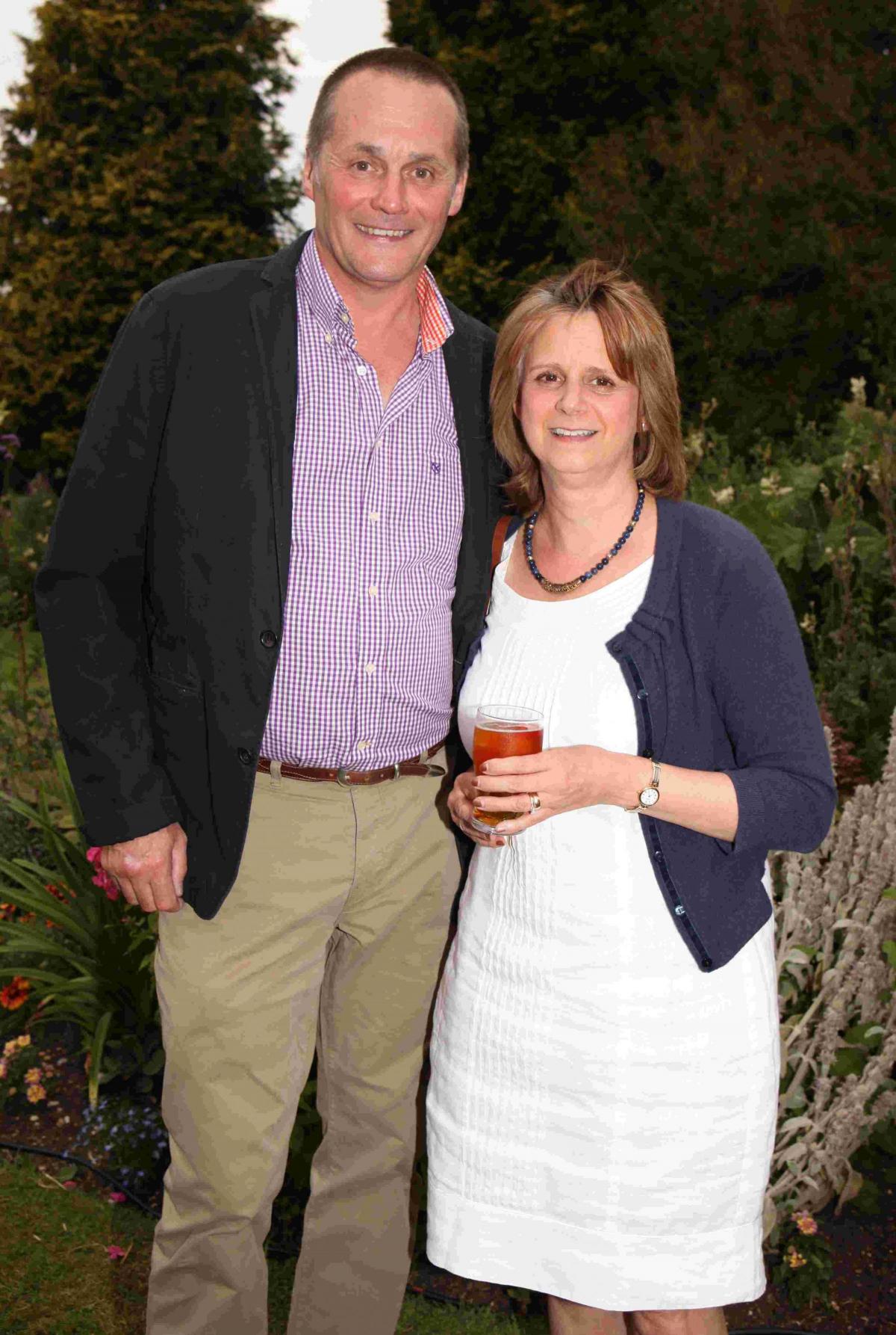 Romsey Chamber President's Reception  - Phil Giles and Judith Giles, Romsey Town Clerk