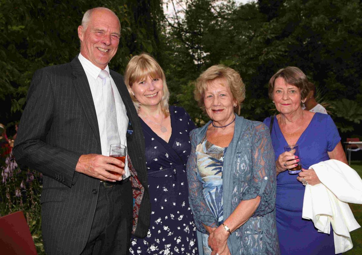 Romsey Chamber President's Reception  - Ian and Cheryl Richards, catherine Sheppard and Kathleen Shaw
