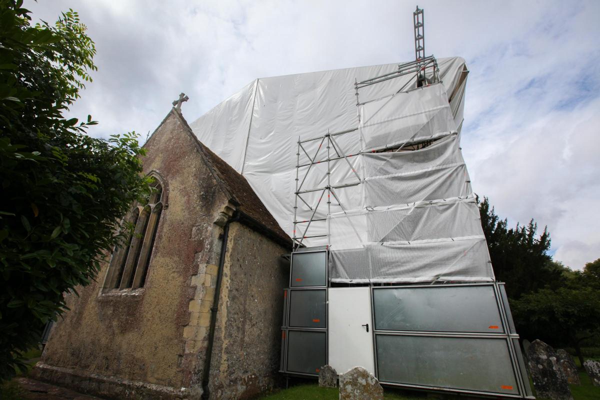 Rebuilding of St Andrew's Church