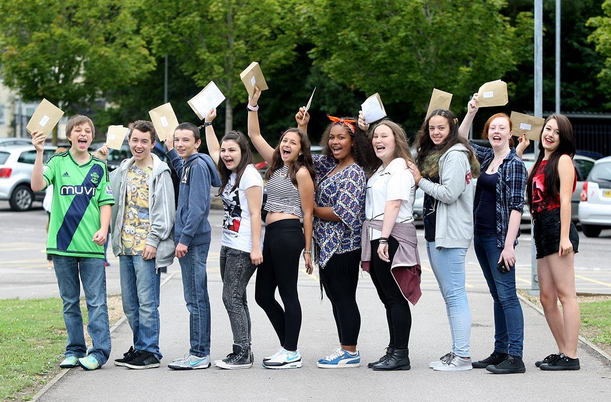 Woodlands Year 9 pupils who have passed some of their GCSEs