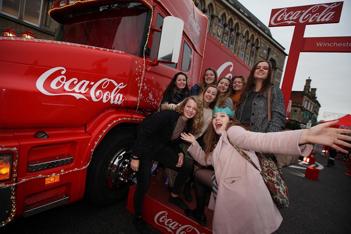 Coca-Cola Truck in Winchester