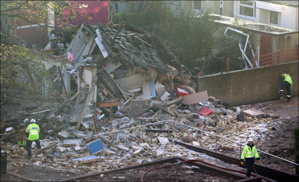 Sabanal family retun home after house explosion