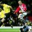 THWARTED: Watford keeper Richard Lee comes out smartly to save at the feet of Kevin Phillips with Neil Cox covering back well for the Hornets in the fourth round of the Carling League Cup at Vicarage Road last night.