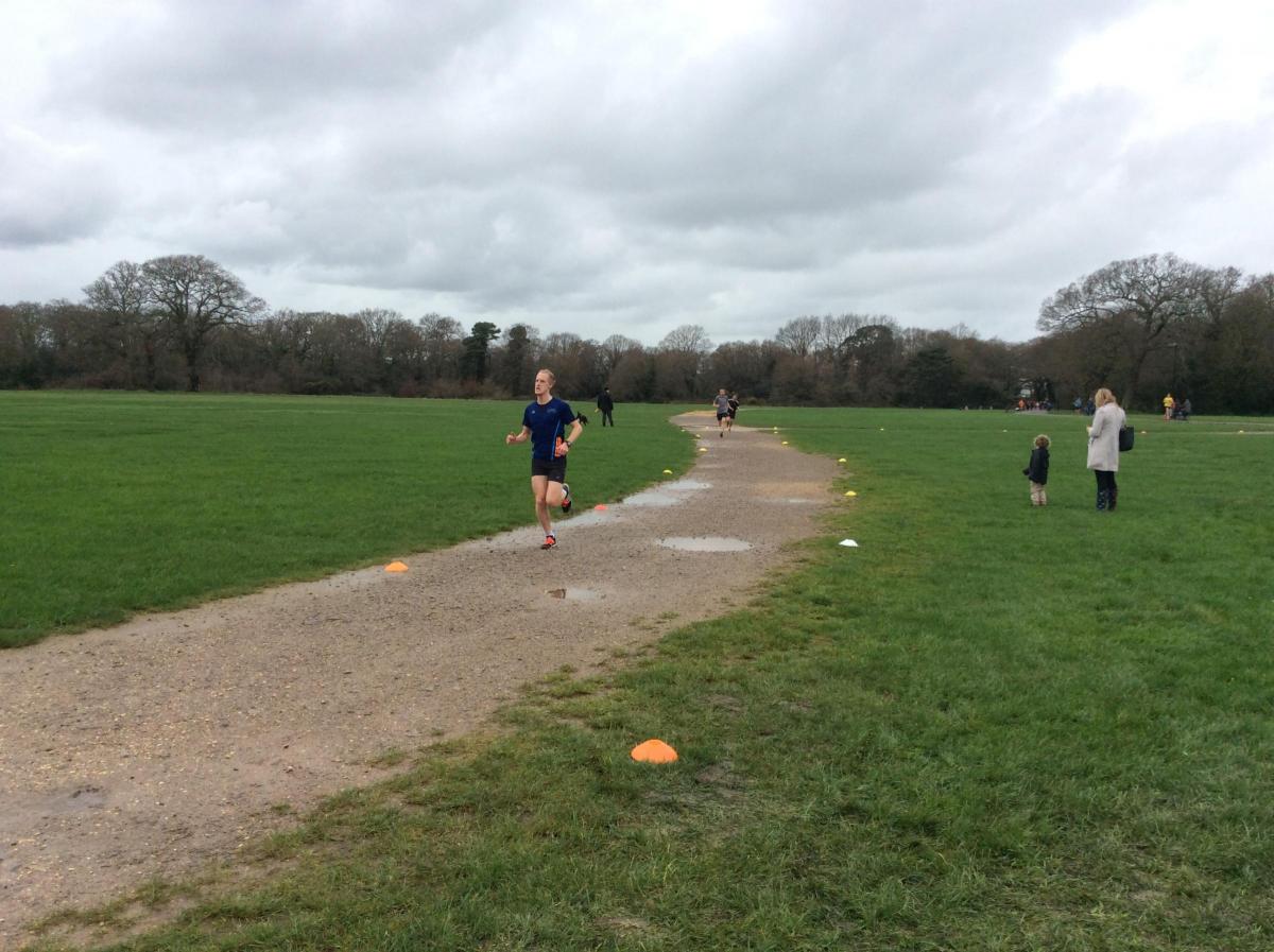 New Year's Day Park Run at Southampton Common