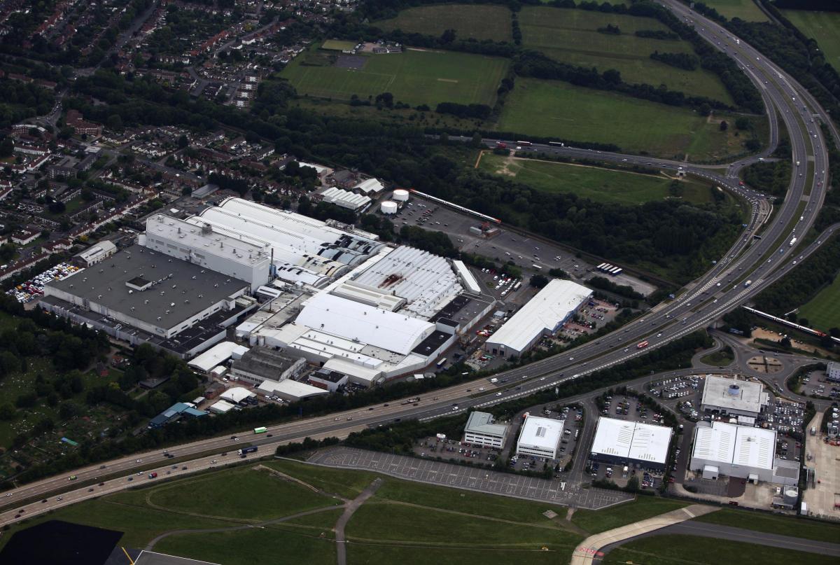 Ford's factory in Southampton through the years