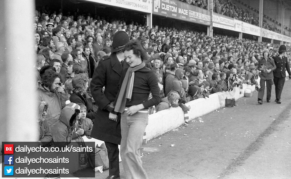 Photographs from Southampton FC's 1976 FA Cup run - Saints v Blackpool at The Dell