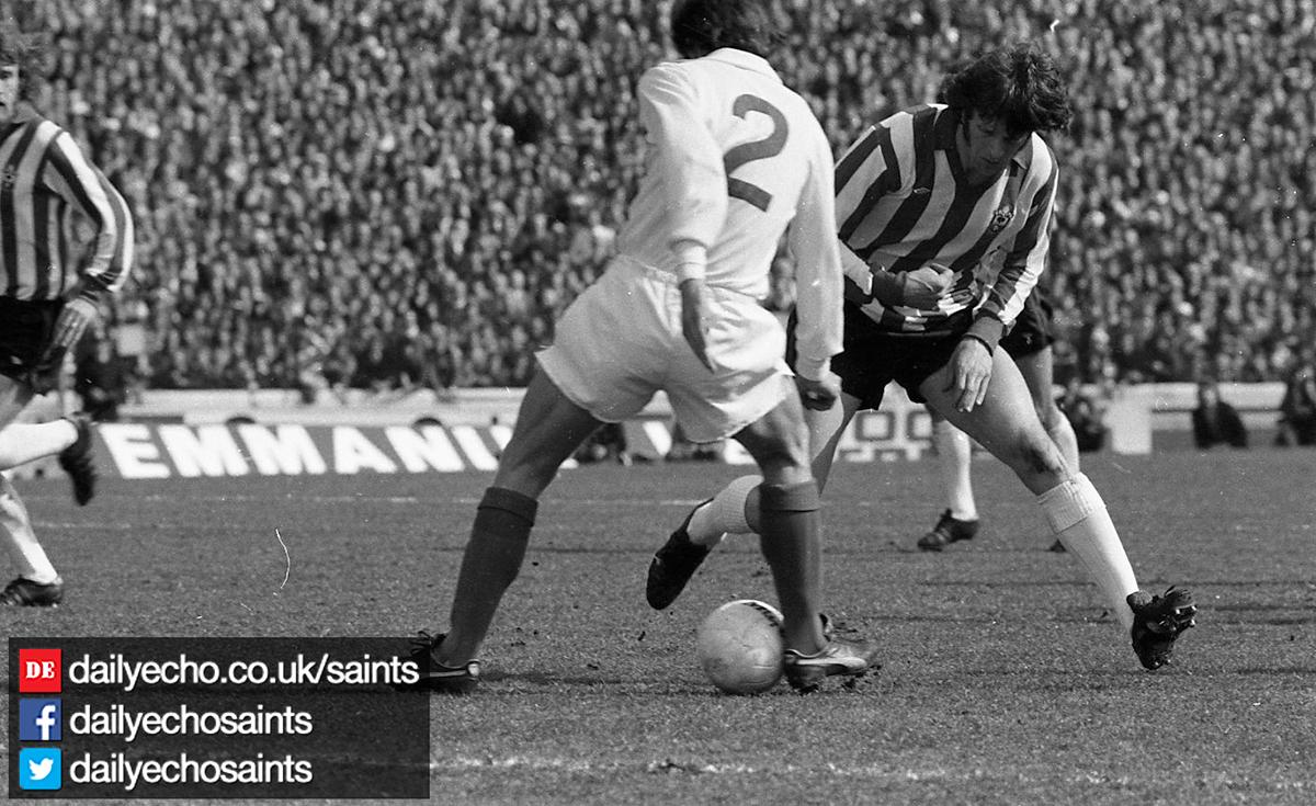 Photographs from Southampton FC's 1976 FA Cup run - Saints v Crystal Palace at Stamford Bridge