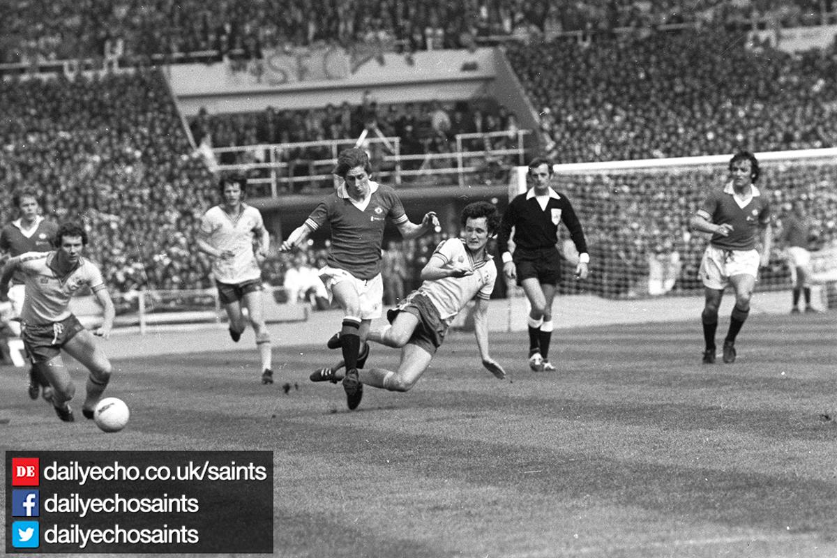 Photographs from Southampton FC's 1976 FA Cup run - Saints v Manchester United in the final at Wembley
