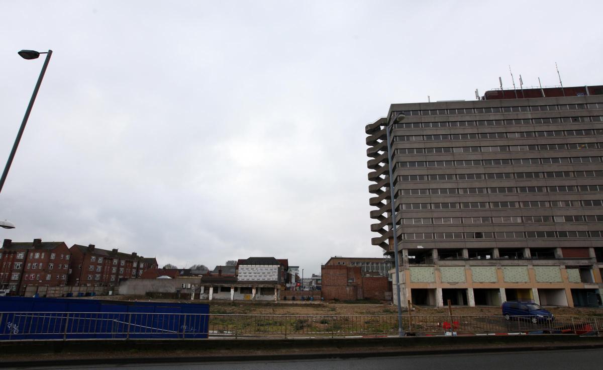 The former East Street Shopping Centre site was not originally earmarked for student housing.