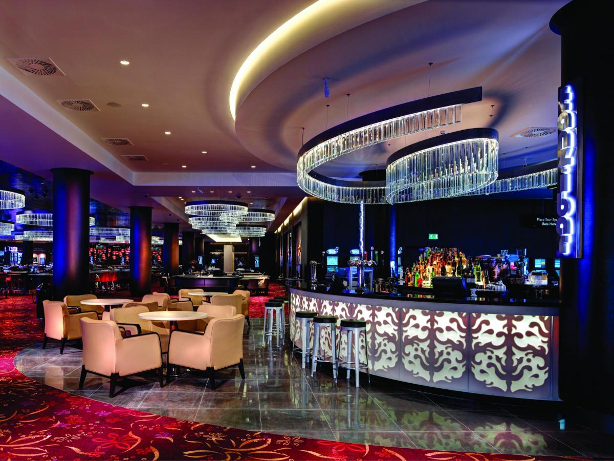 The interior of another Aspers casino