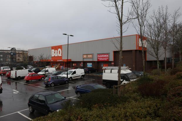 The B&Q store in Mayfield closed last year to be replaced with student flats.