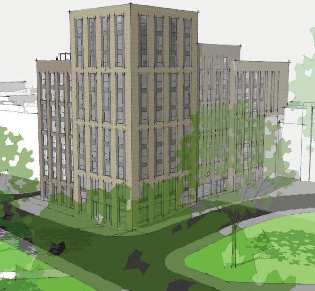Victoria Hall Management's new block will contain 283 flats in towers up to 11 storeys in height.