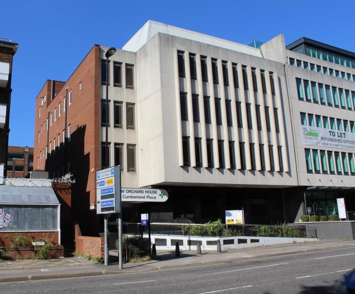 Offices at Cumberland Place could be torn down and replaced with a 12-storey student tower block.
