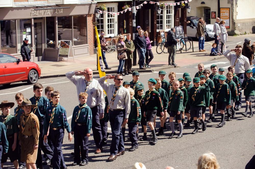 Winchester St Georges Day Parade