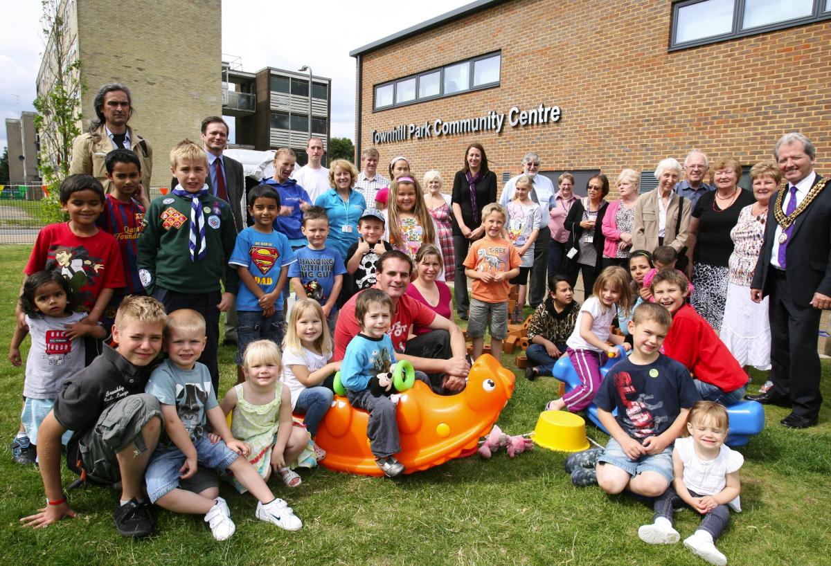 The opening of Townhill Park Community Centre in 2011