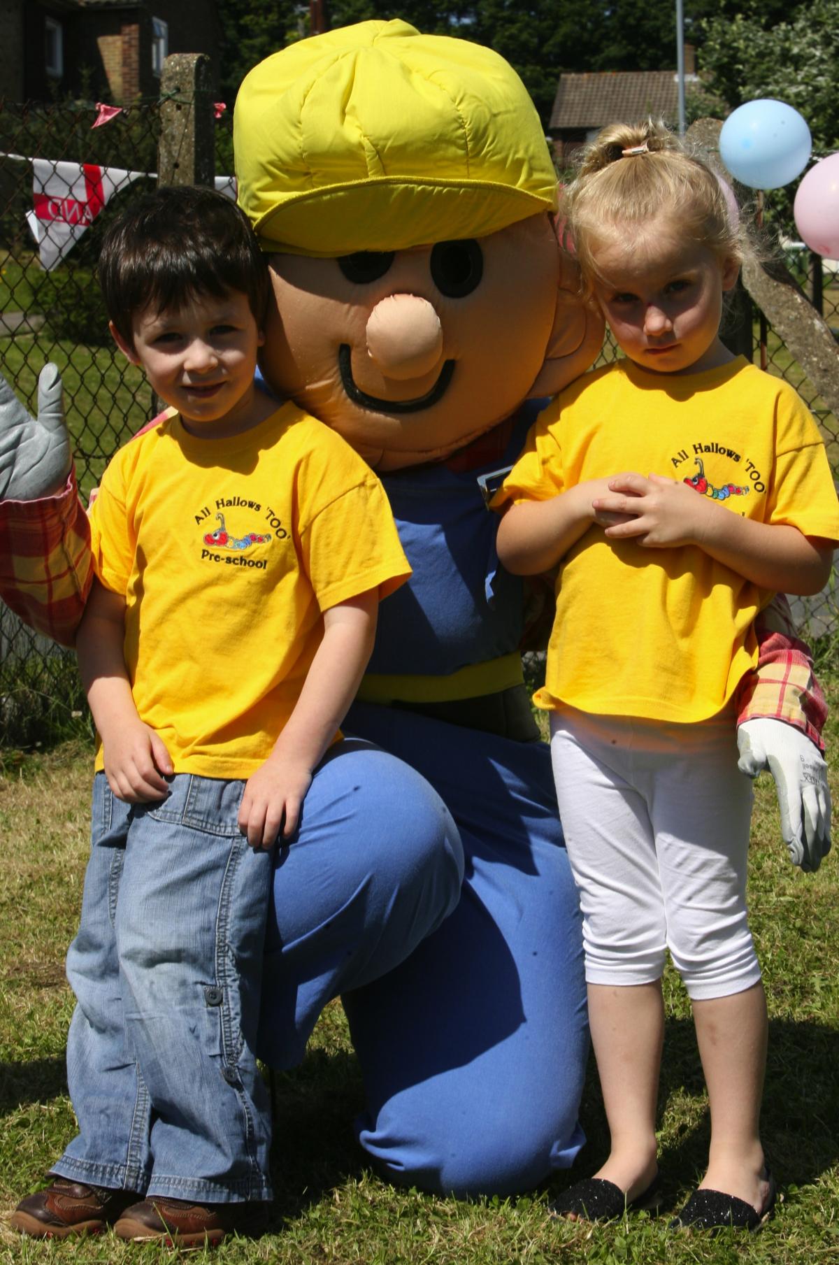 An event in 2008 to mark the 40th anniversary of All Hallows Pre-School